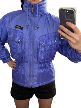 Coltech Women’s Ski Jacket Blue Retro Vintage 80s Canada